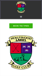 Mobile Screenshot of hollywoodlakesgolfclub.com